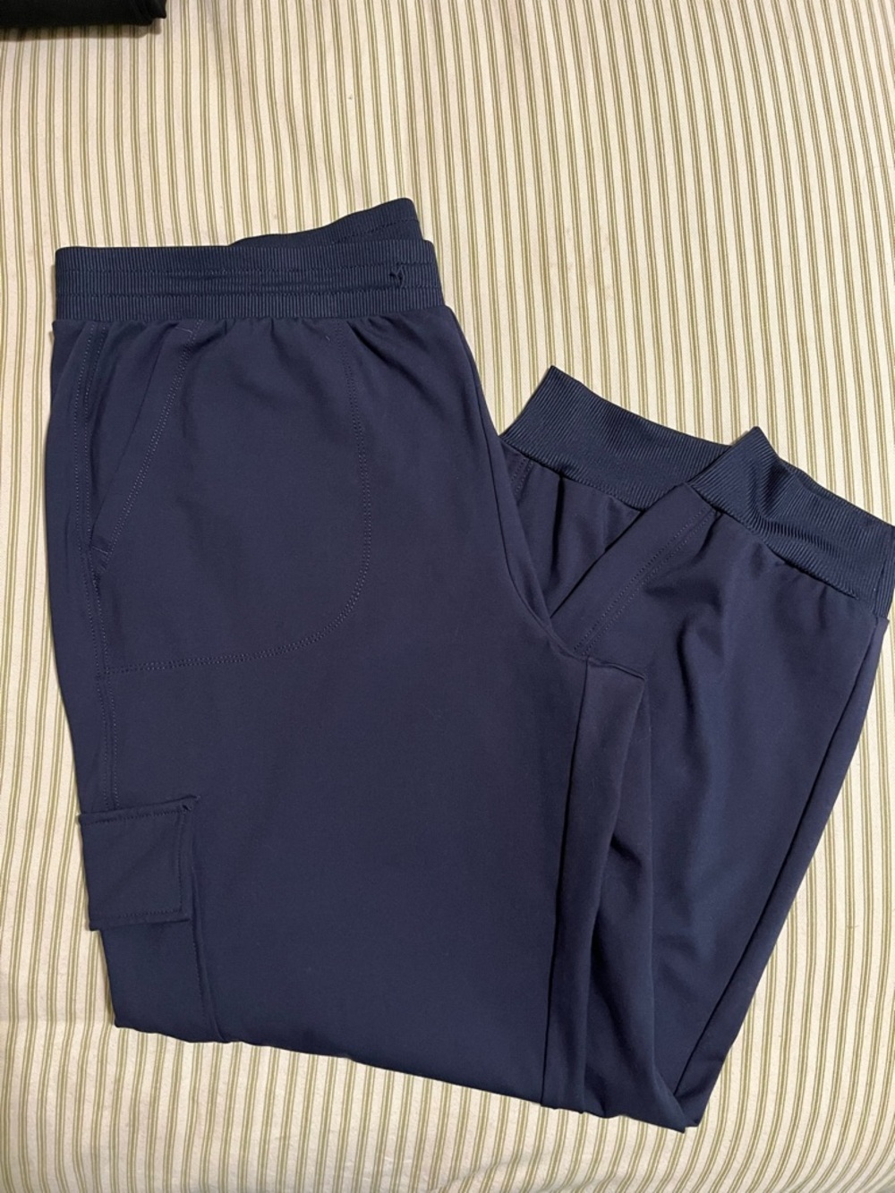 Rachel Zoe Navy Cargo Stretch Joggers
